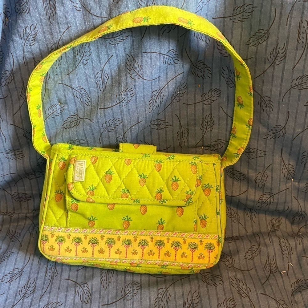 Maggie B quilted pineapple mini bag